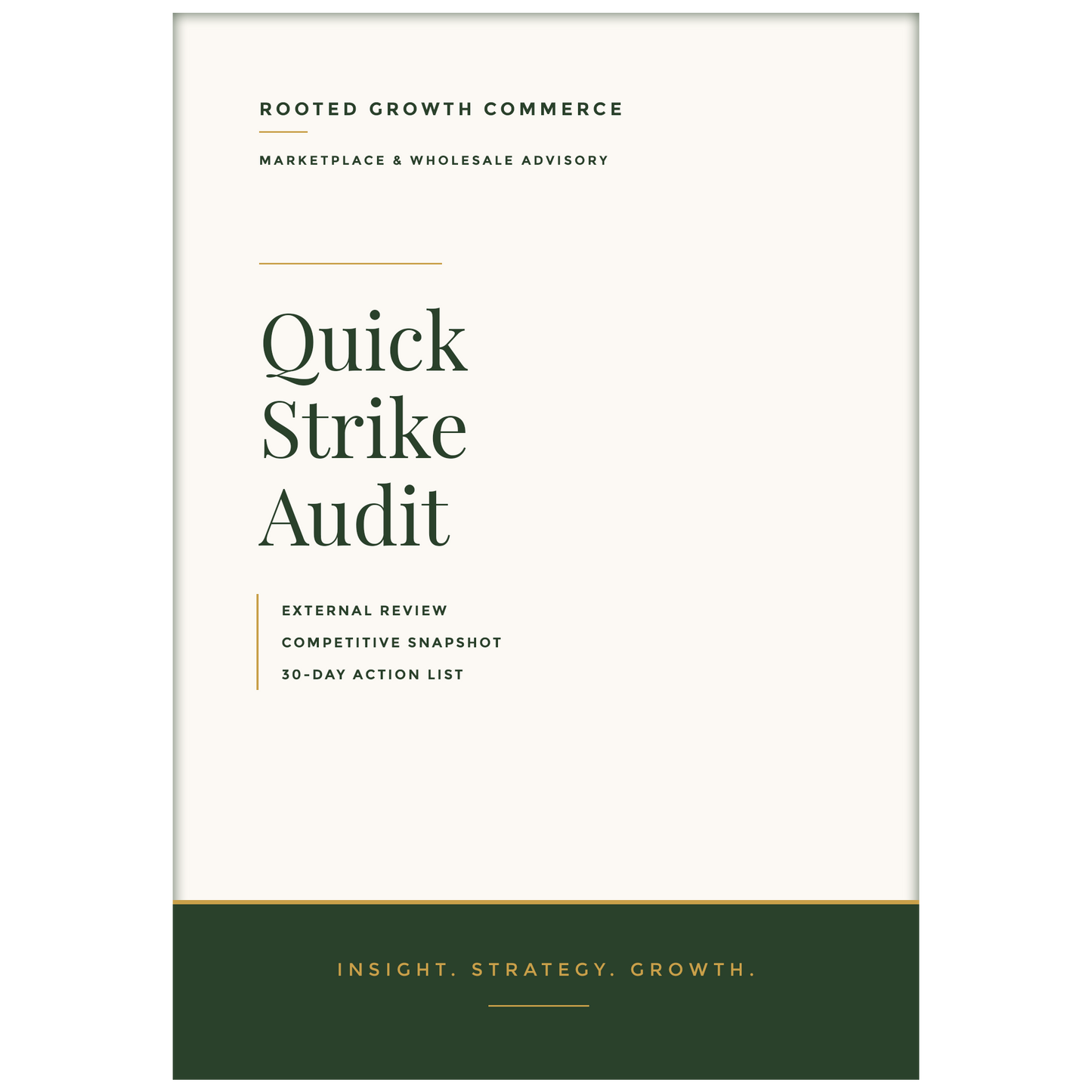 Quick Strike Audit